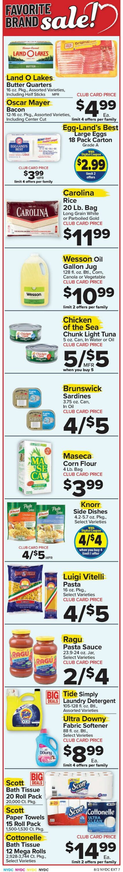 Weekly ad Food Town 08/02/2024 - 08/08/2024