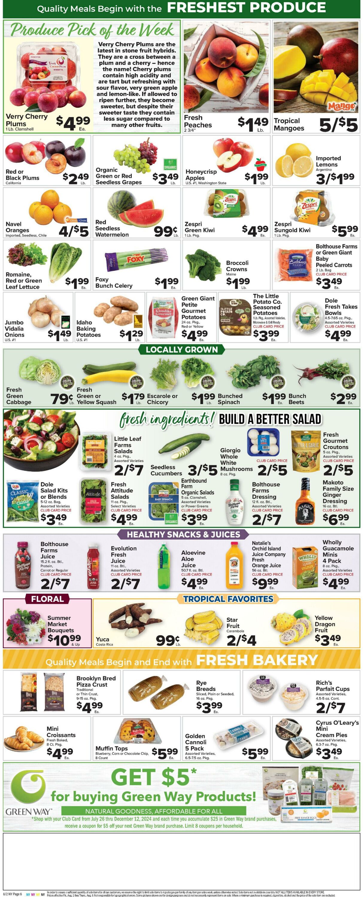 Weekly ad Food Town 08/02/2024 - 08/08/2024