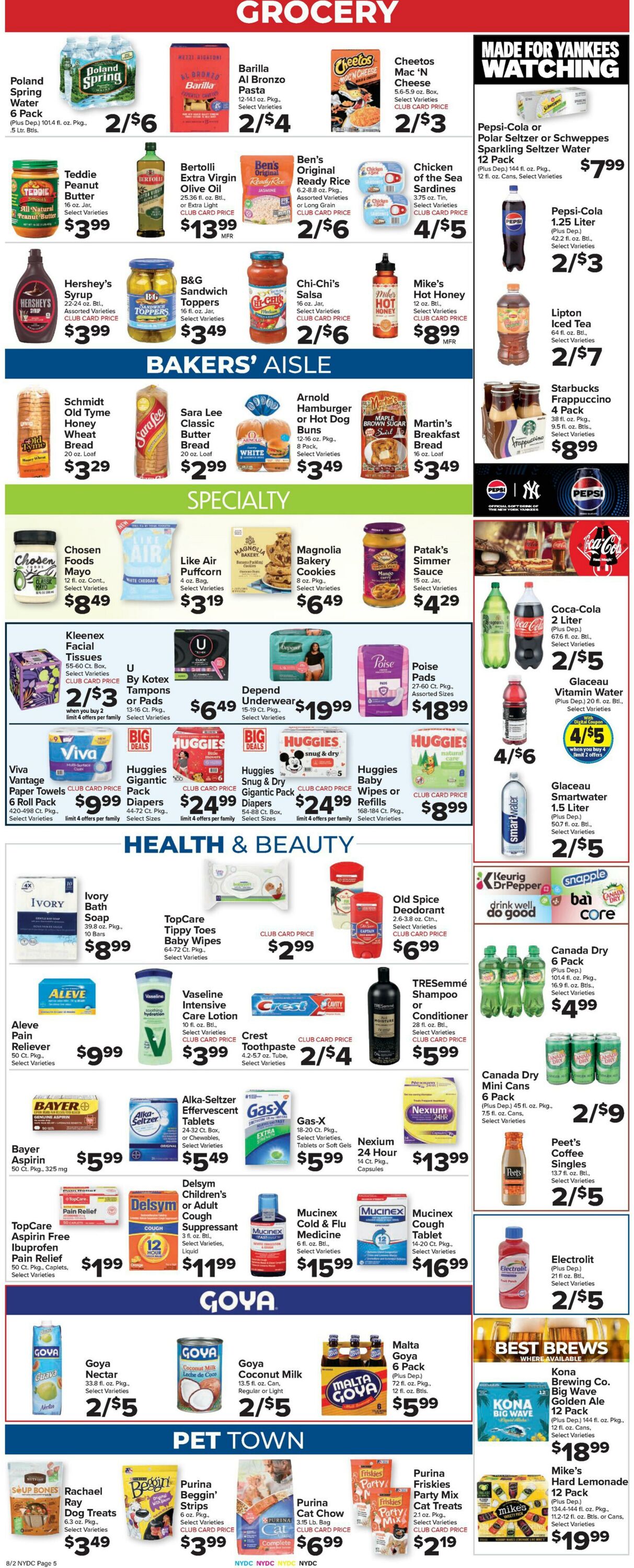 Weekly ad Food Town 08/02/2024 - 08/08/2024