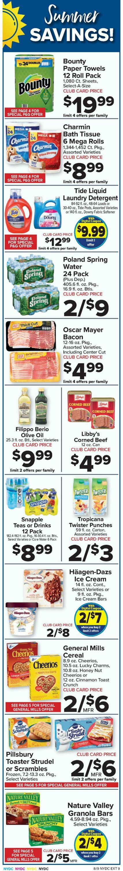 Weekly ad Food Town 08/09/2024 - 08/15/2024