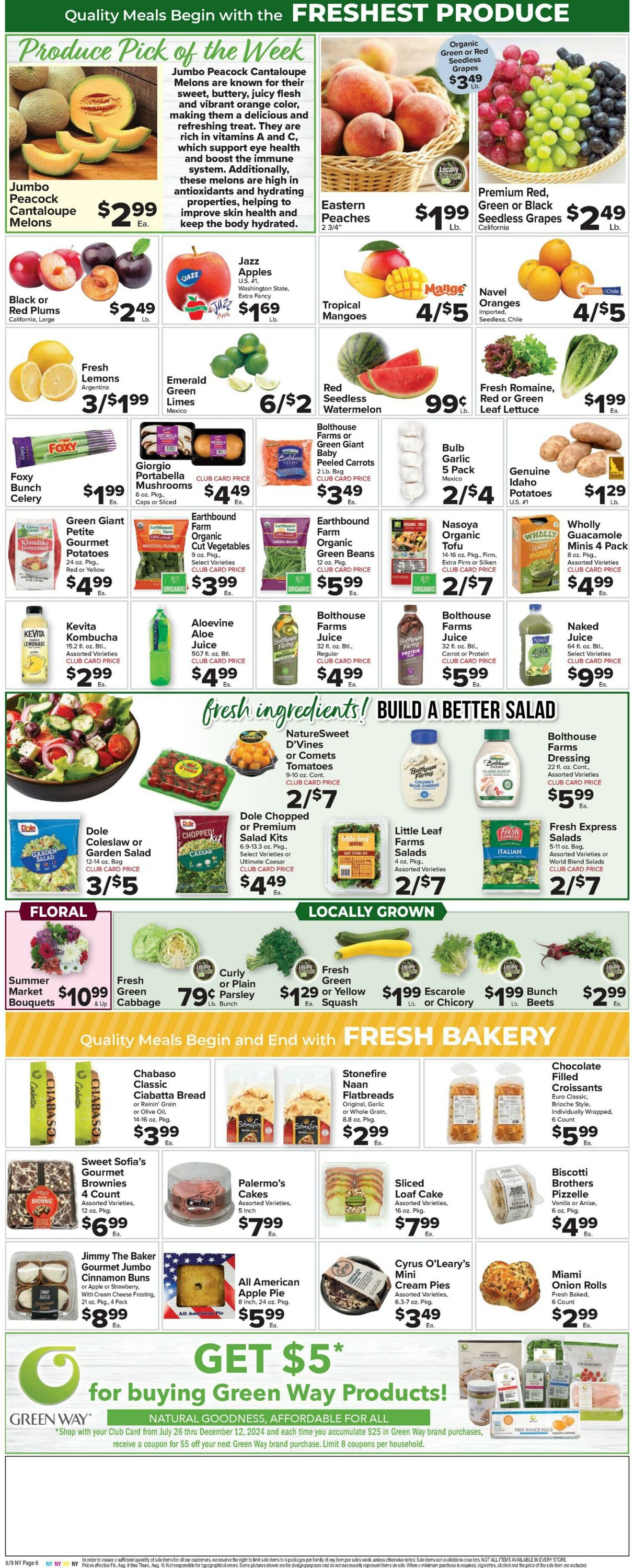 Weekly ad Food Town 08/09/2024 - 08/15/2024