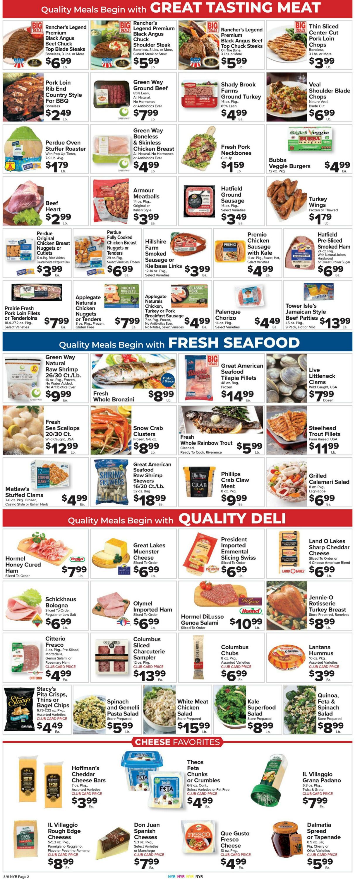 Weekly ad Food Town 08/09/2024 - 08/15/2024