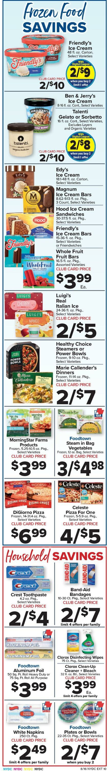 Weekly ad Food Town 08/16/2024 - 08/22/2024