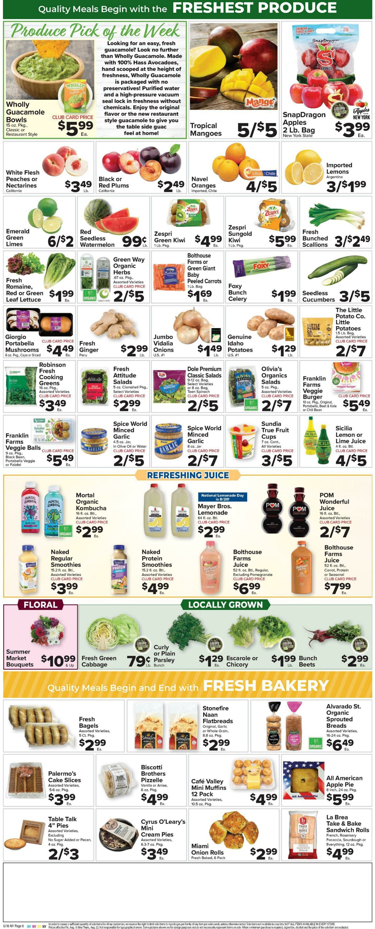 Weekly ad Food Town 08/16/2024 - 08/22/2024