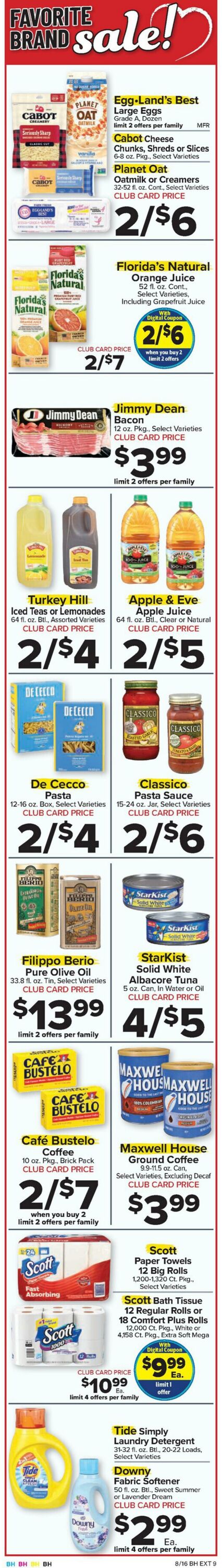 Weekly ad Food Town 08/16/2024 - 08/22/2024