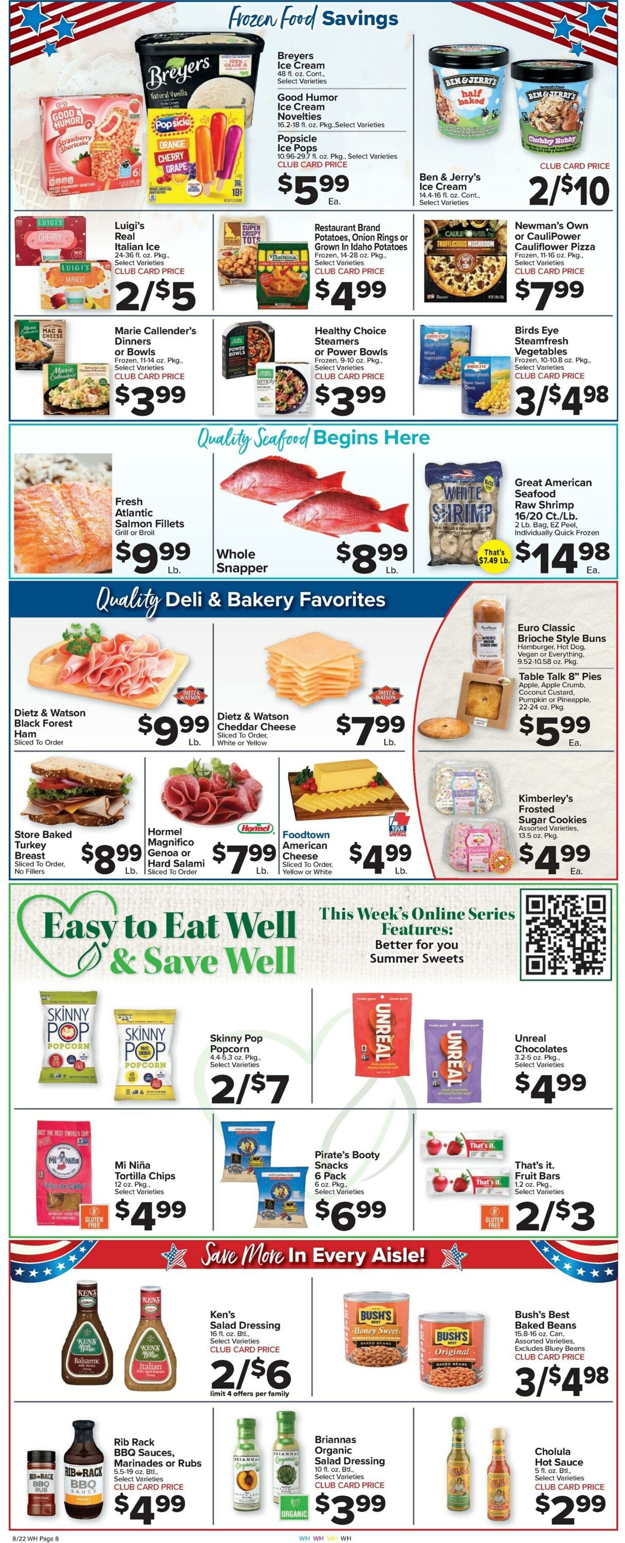 Weekly ad Food Town 08/22/2025 - 08/28/2025