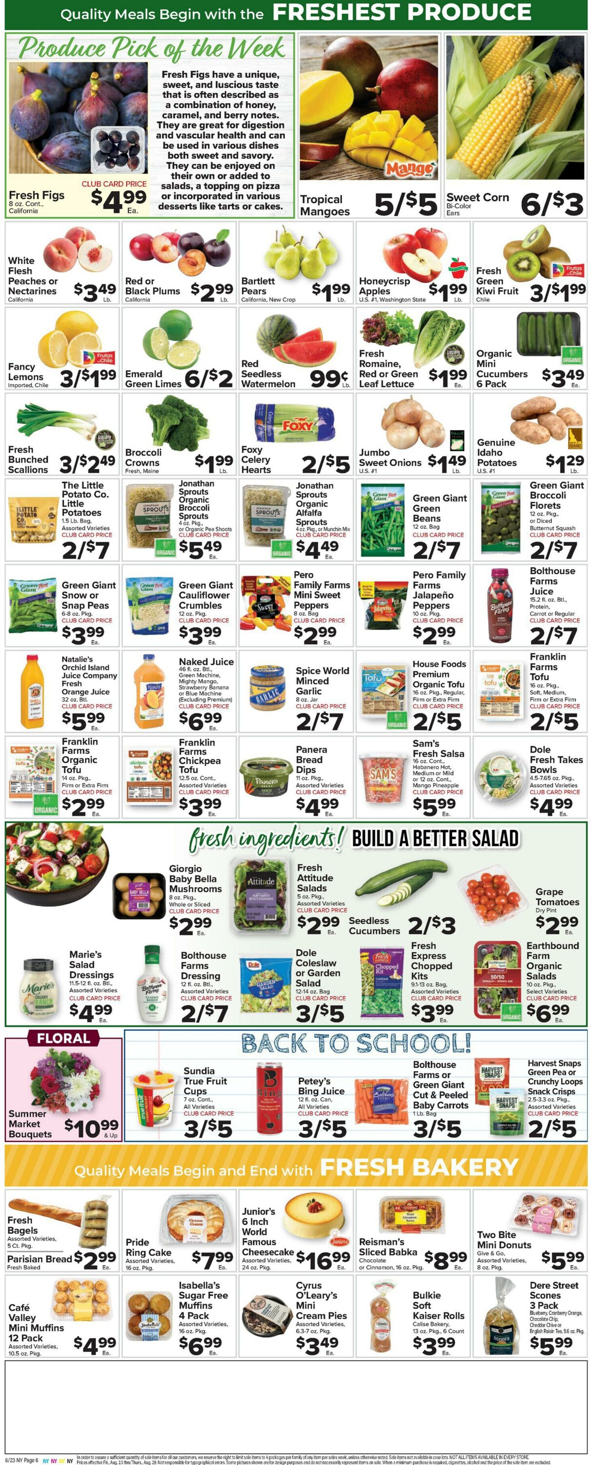 Weekly ad Food Town 08/23/2024 - 08/29/2024