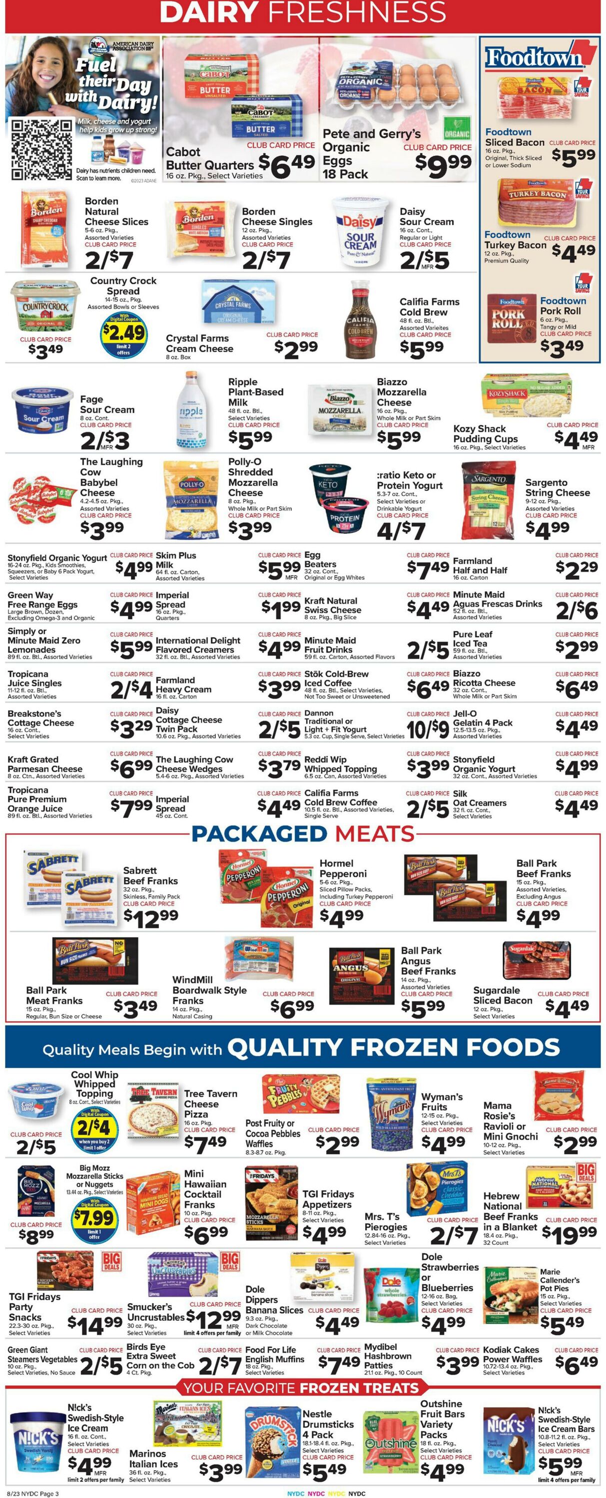 Weekly ad Food Town 08/23/2024 - 08/29/2024