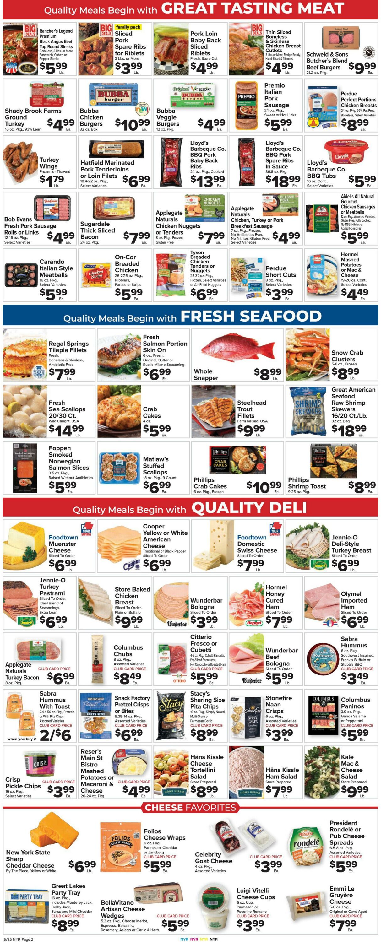 Weekly ad Food Town 08/23/2024 - 08/29/2024