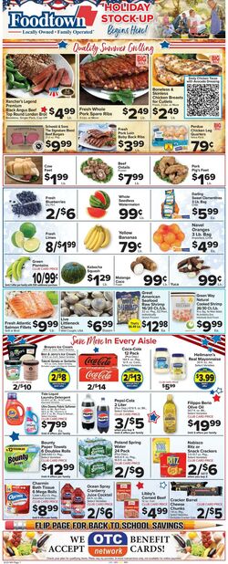 Weekly ad Food Town 10/11/2024 - 10/17/2024