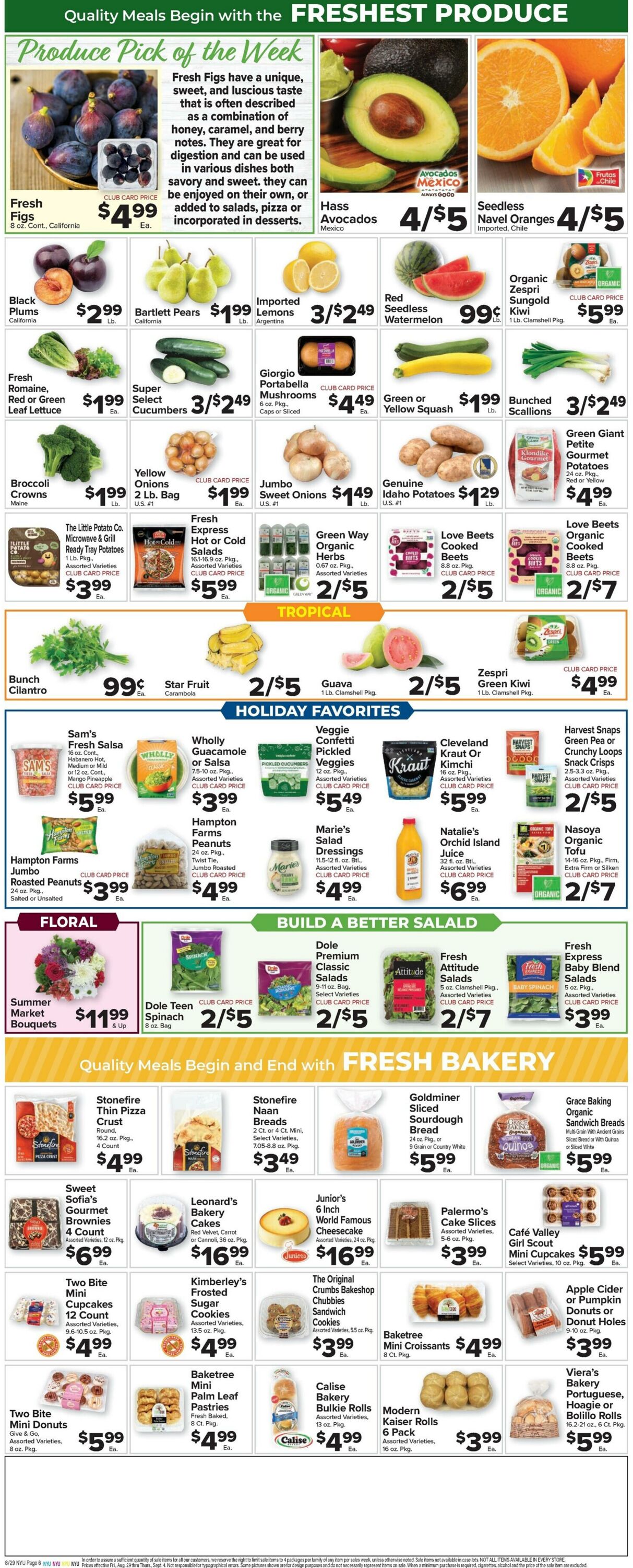 Weekly ad Food Town 08/29/2025 - 09/04/2025