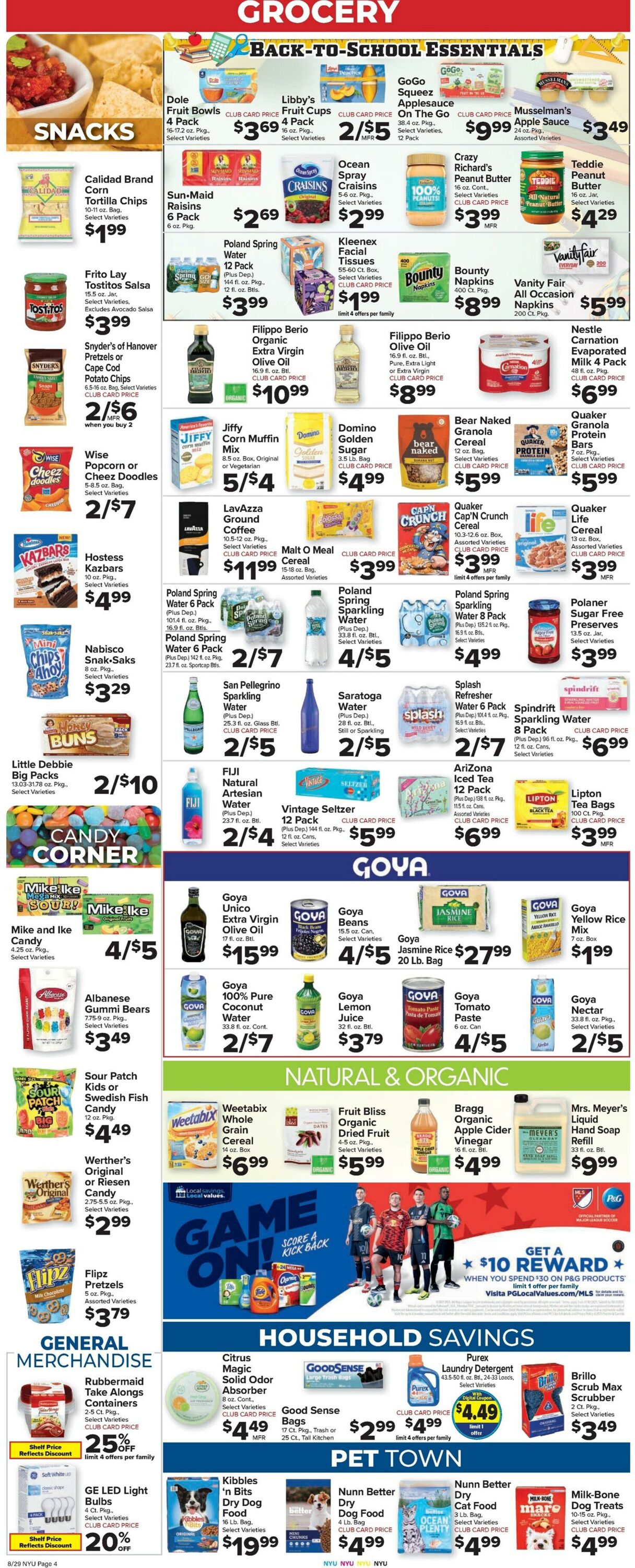 Weekly ad Food Town 08/29/2025 - 09/04/2025