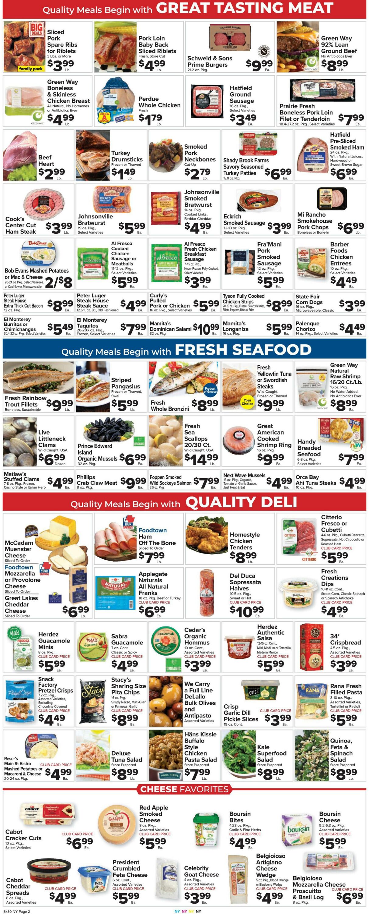 Weekly ad Food Town 08/30/2024 - 09/05/2024