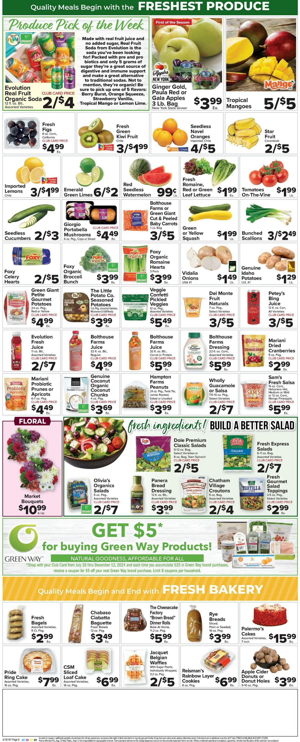 Weekly ad Food Town 08/30/2024 - 09/05/2024