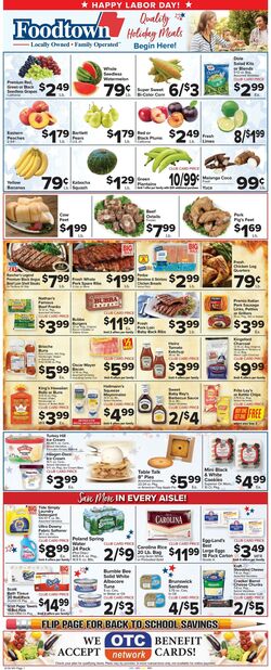 Weekly ad Food Town 09/06/2024 - 09/12/2024