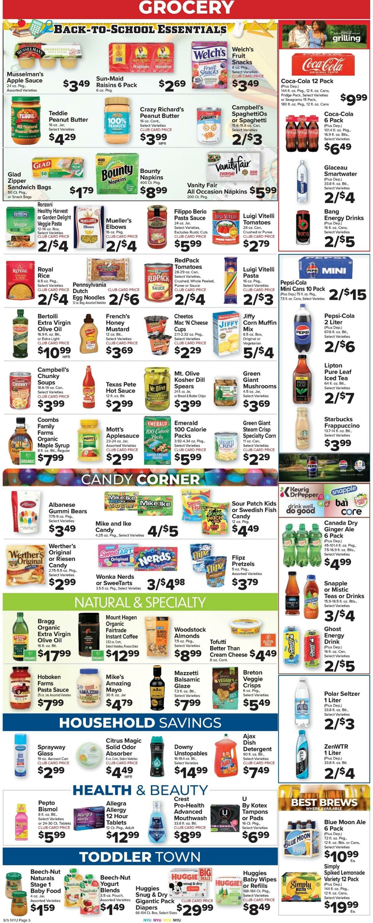 Weekly ad Food Town 09/05/2025 - 09/11/2025
