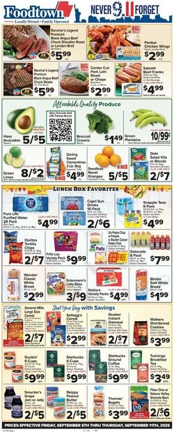 Weekly ad Food Town 10/31/2025 - 11/06/2025