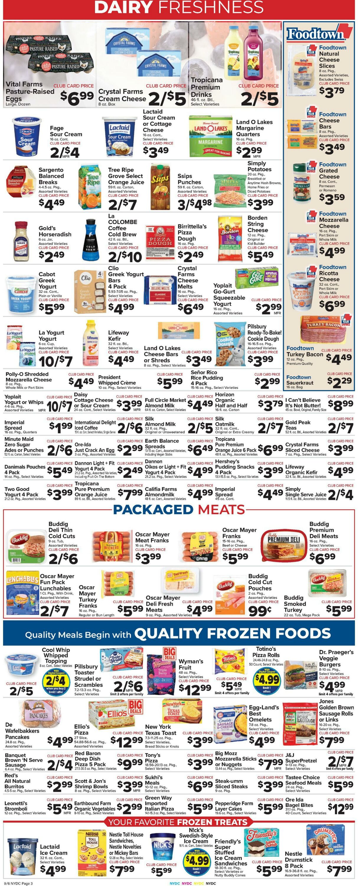 Weekly ad Food Town 09/06/2024 - 09/12/2024