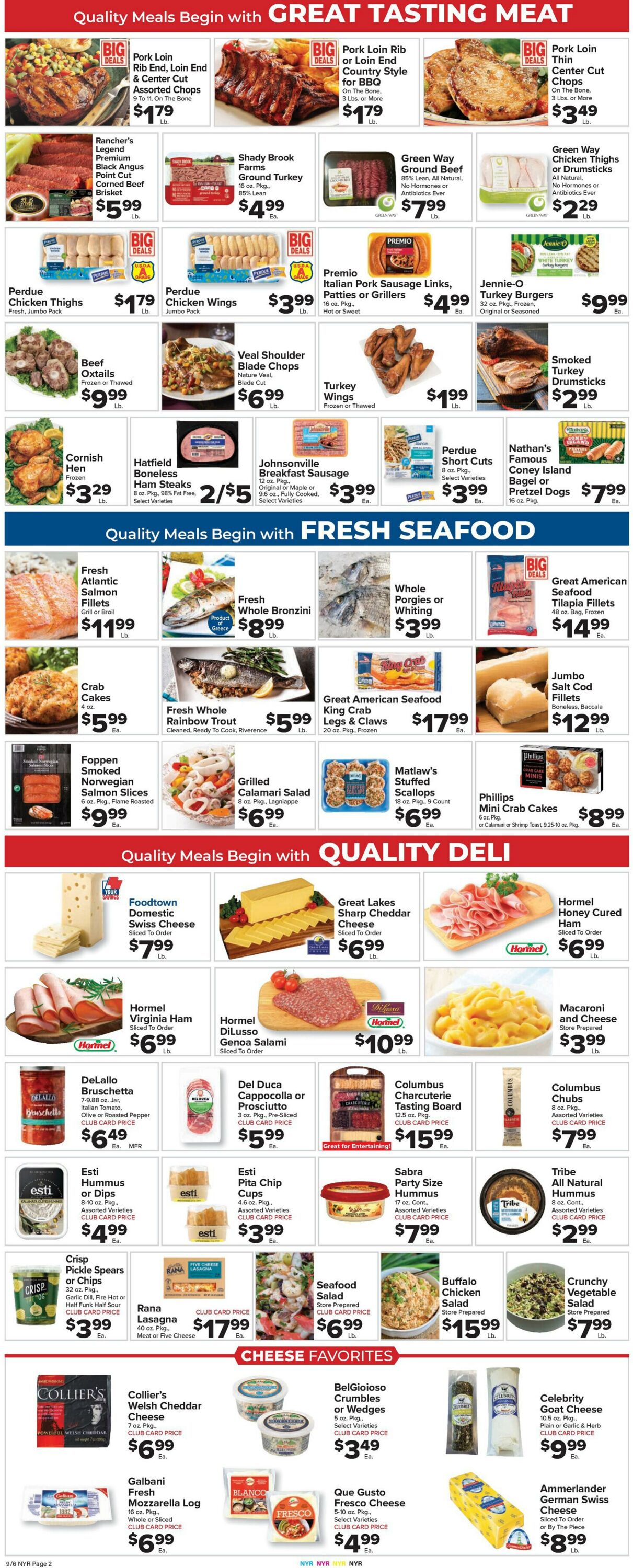 Weekly ad Food Town 09/06/2024 - 09/12/2024