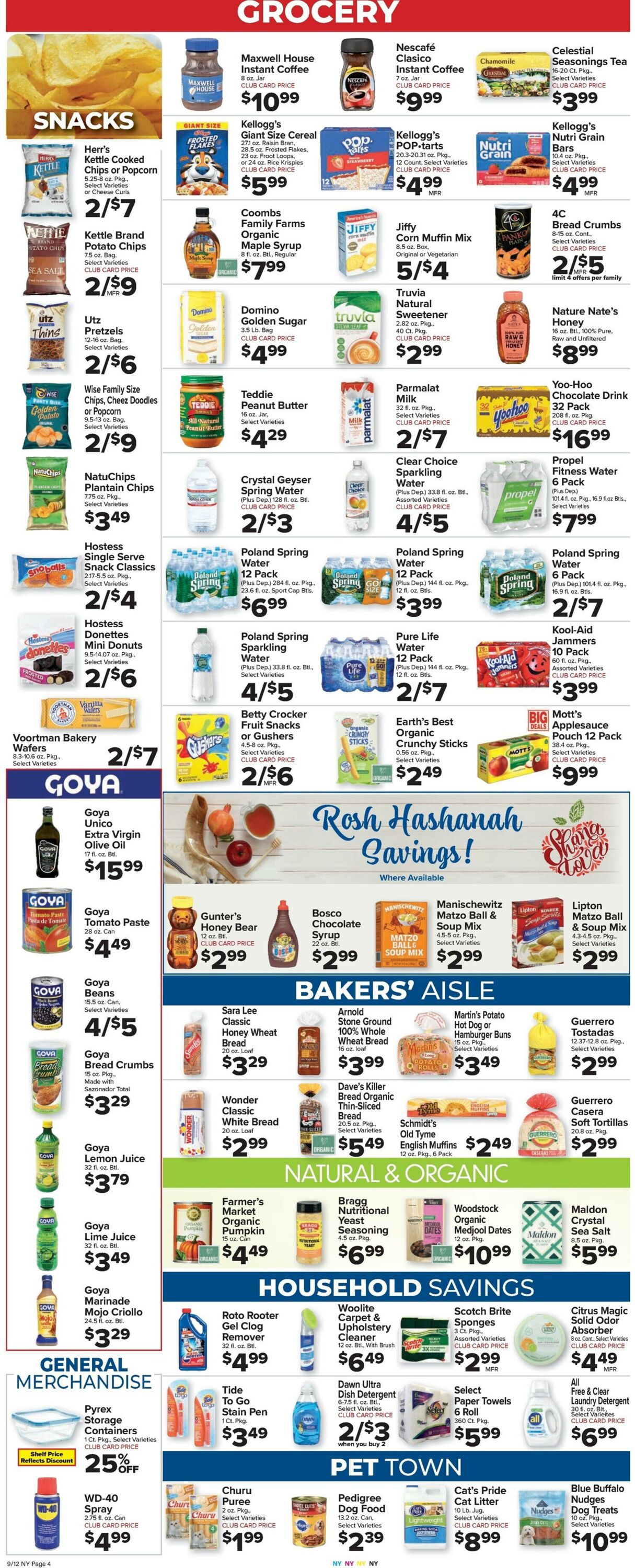 Weekly ad Food Town 09/12/2025 - 09/18/2025