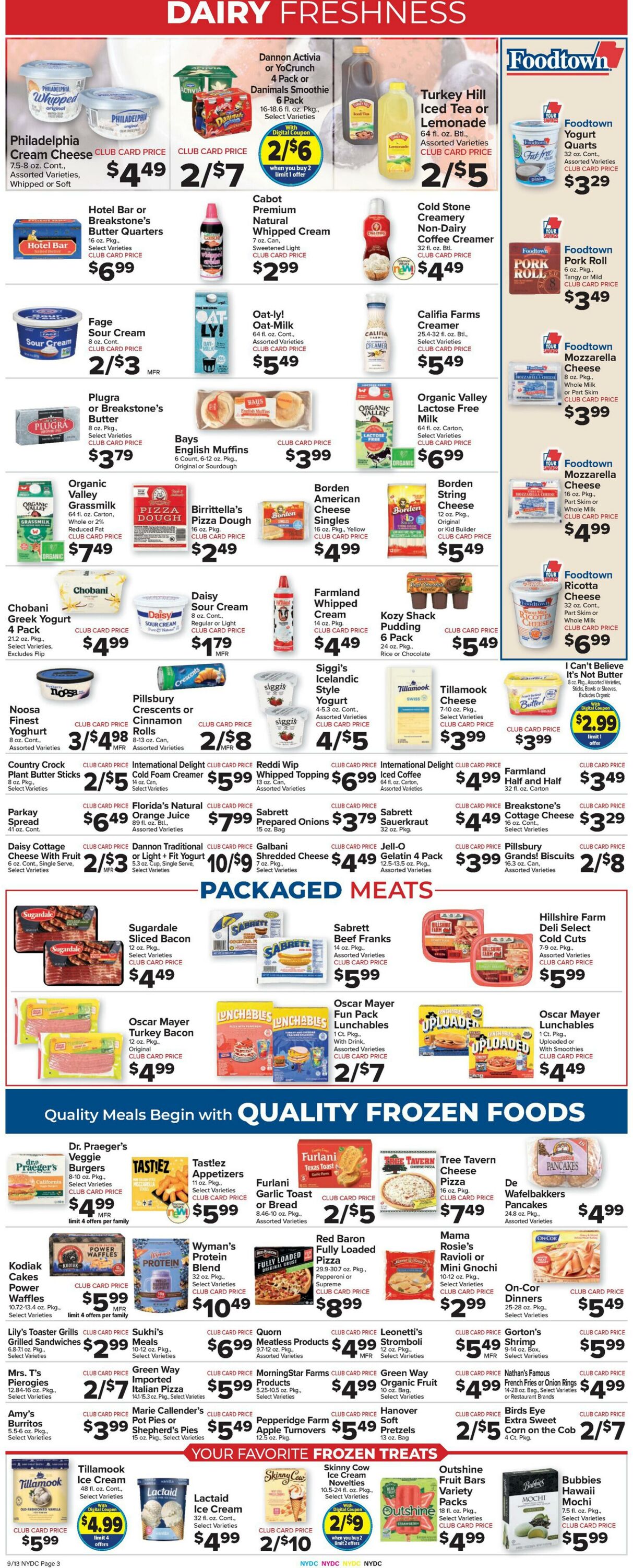 Weekly ad Food Town 09/13/2024 - 09/19/2024