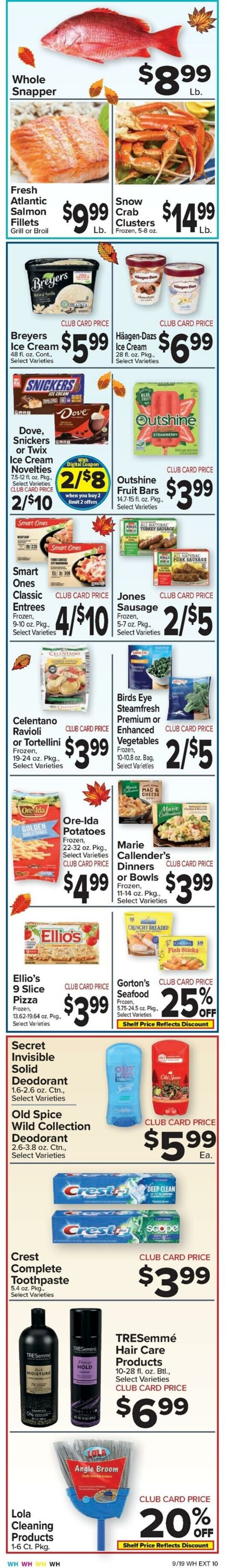 Weekly ad Food Town 09/19/2025 - 09/25/2025