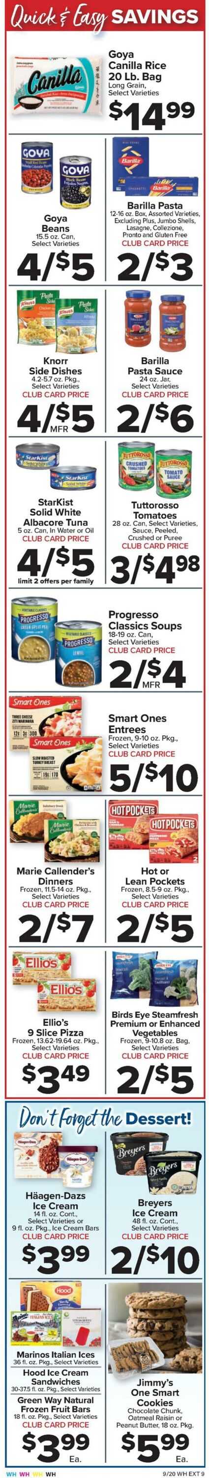 Weekly ad Food Town 09/20/2024 - 09/26/2024