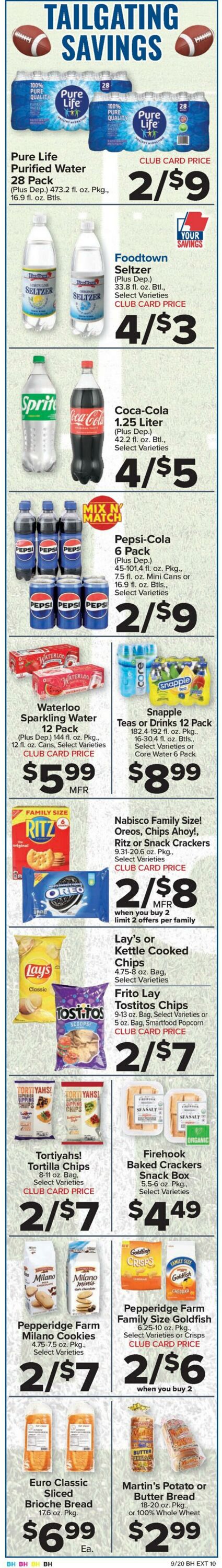 Weekly ad Food Town 09/20/2024 - 09/26/2024