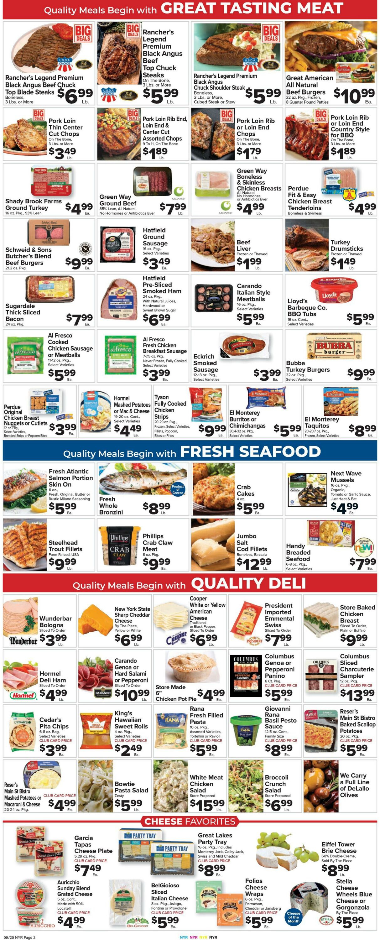 Weekly ad Food Town 09/20/2024 - 09/26/2024