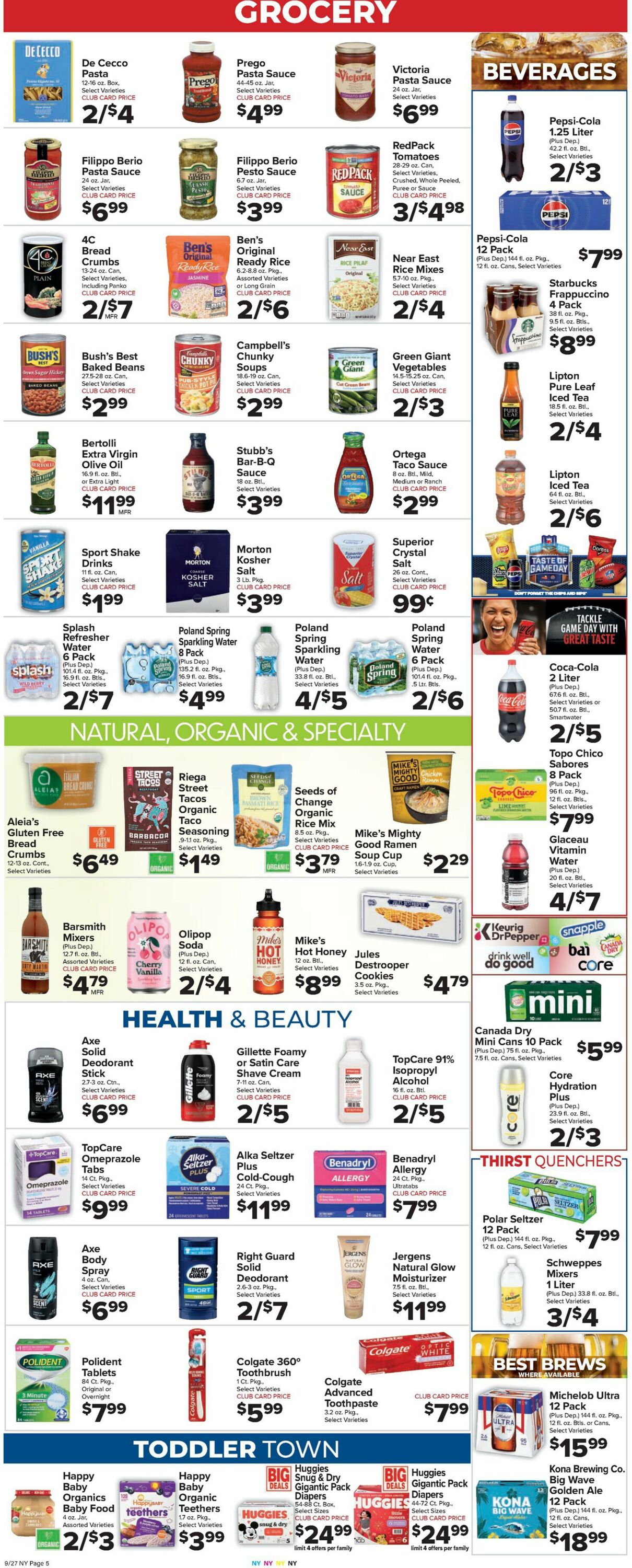 Weekly ad Food Town 09/27/2024 - 10/03/2024