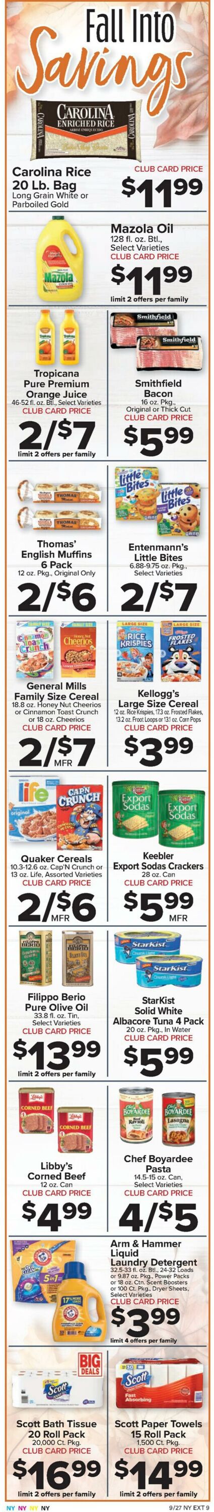 Weekly ad Food Town 09/27/2024 - 10/03/2024