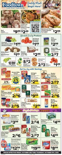 Weekly ad Food Town 10/31/2025 - 11/06/2025