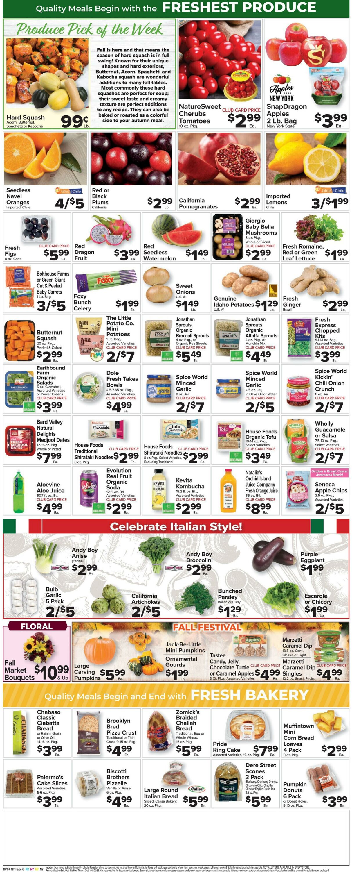 Weekly ad Food Town 10/04/2024 - 10/10/2024