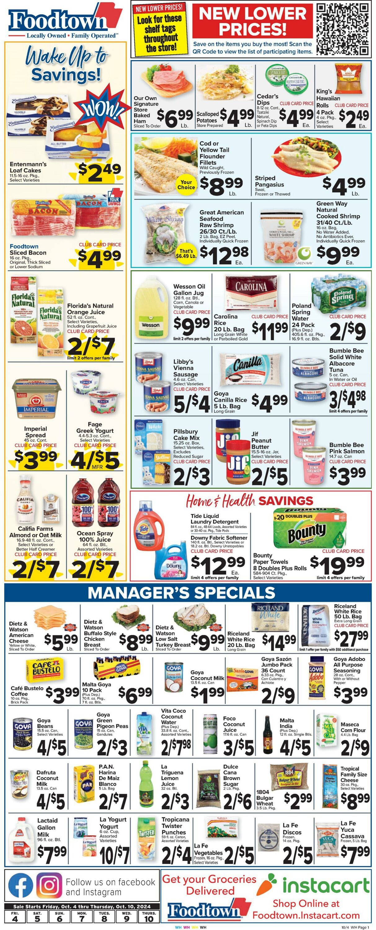 Weekly ad Food Town 10/04/2024 - 10/10/2024