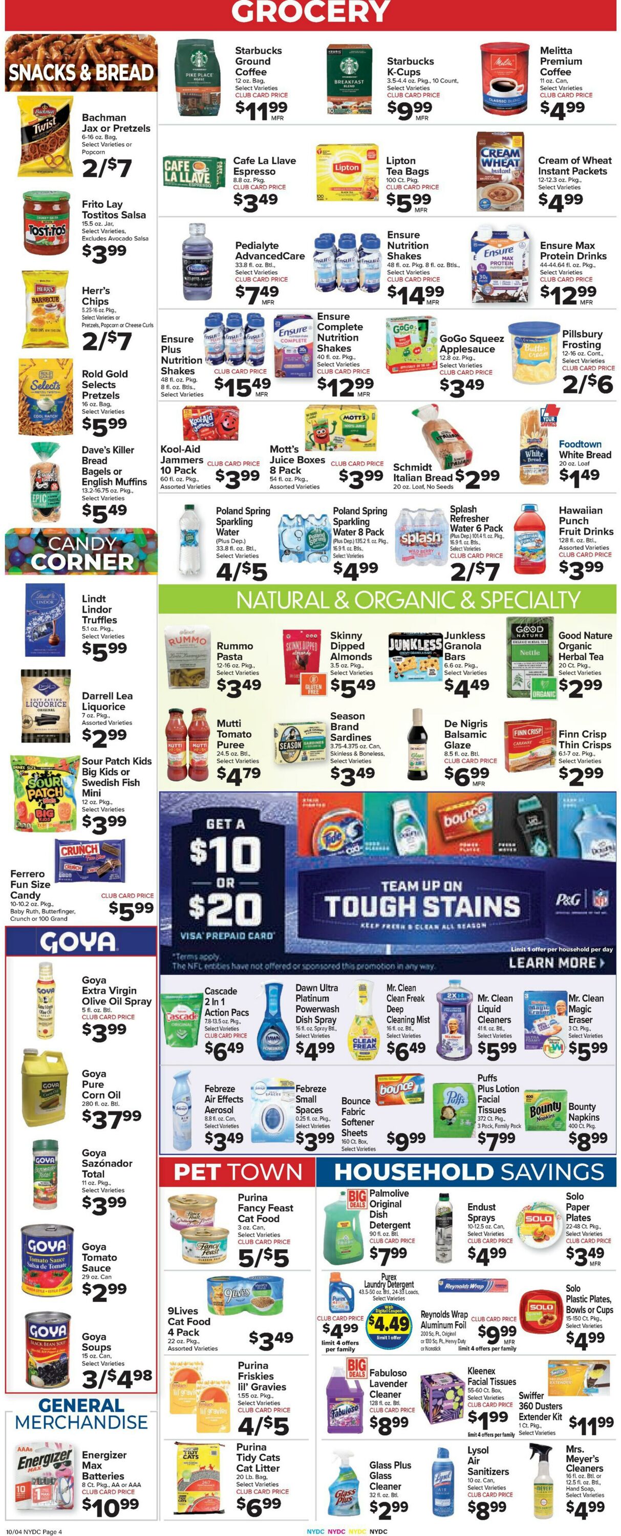 Weekly ad Food Town 10/04/2024 - 10/10/2024