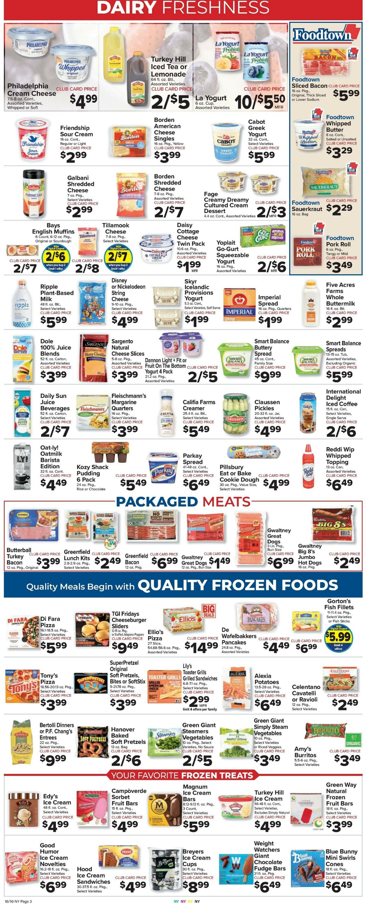 Weekly ad Food Town 10/10/2025 - 10/16/2025