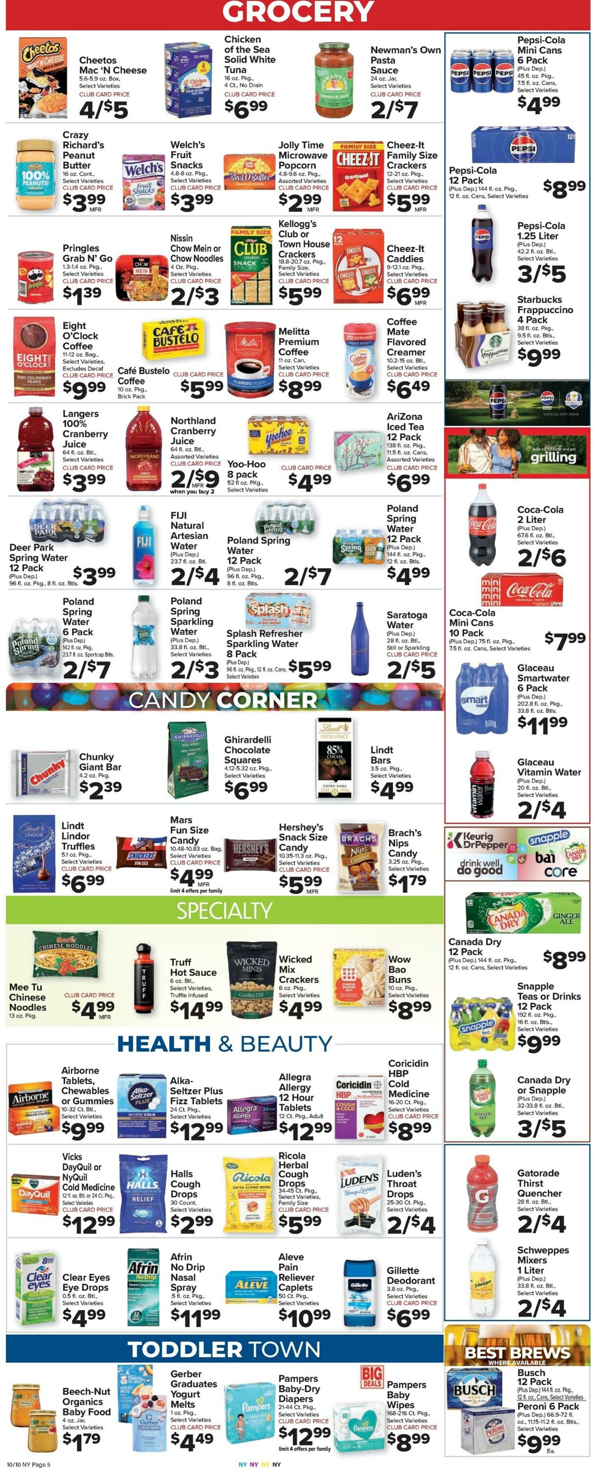 Weekly ad Food Town 10/10/2025 - 10/16/2025