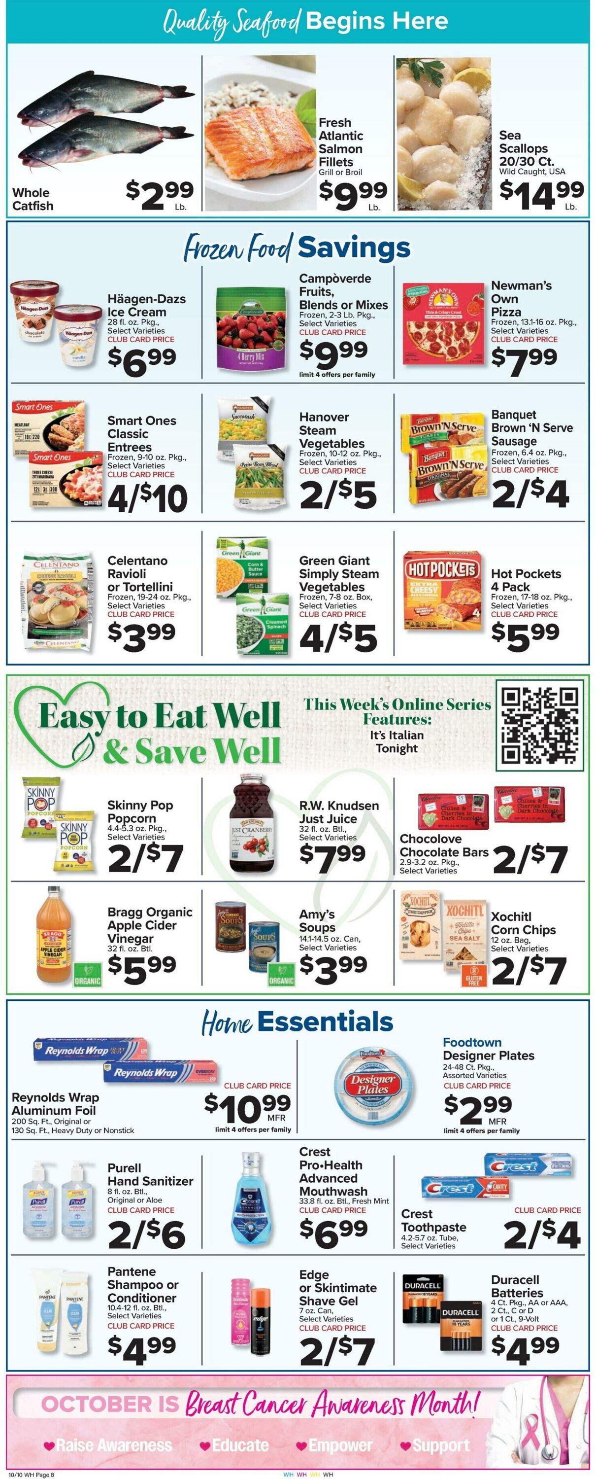Weekly ad Food Town 10/10/2025 - 10/16/2025