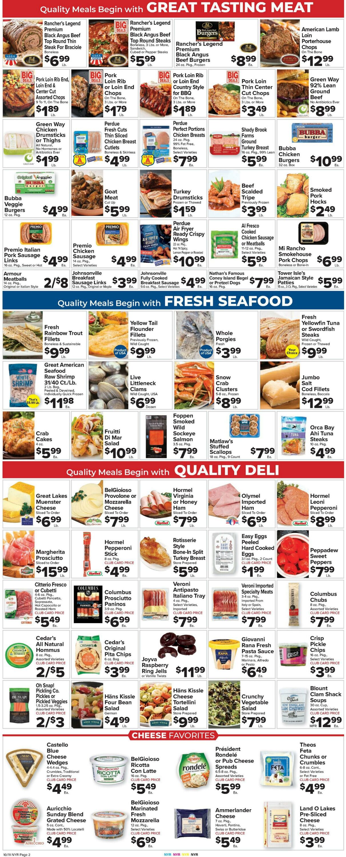 Weekly ad Food Town 10/11/2024 - 10/17/2024