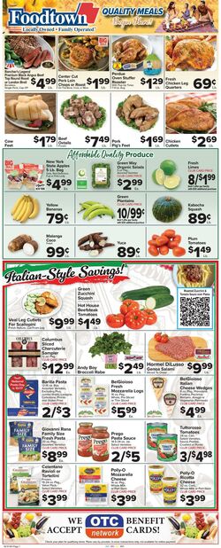 Weekly ad Food Town 11/18/2022 - 11/24/2022