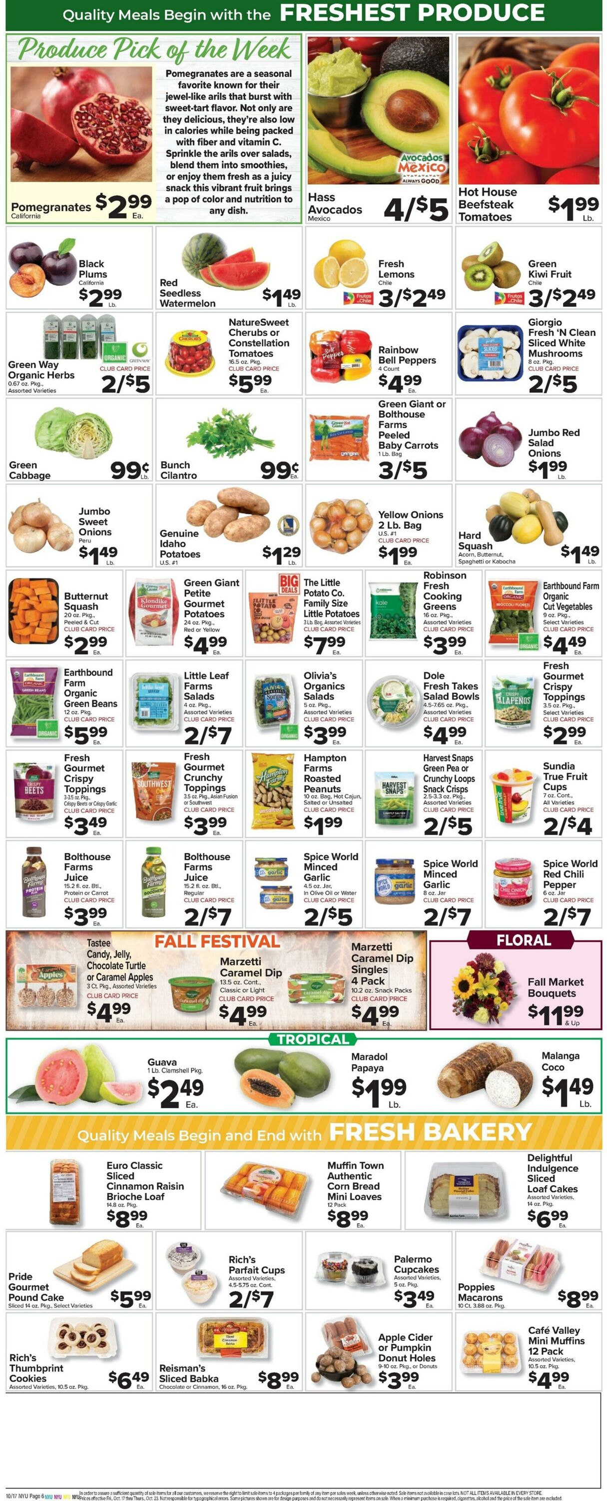Weekly ad Food Town 10/17/2025 - 10/23/2025