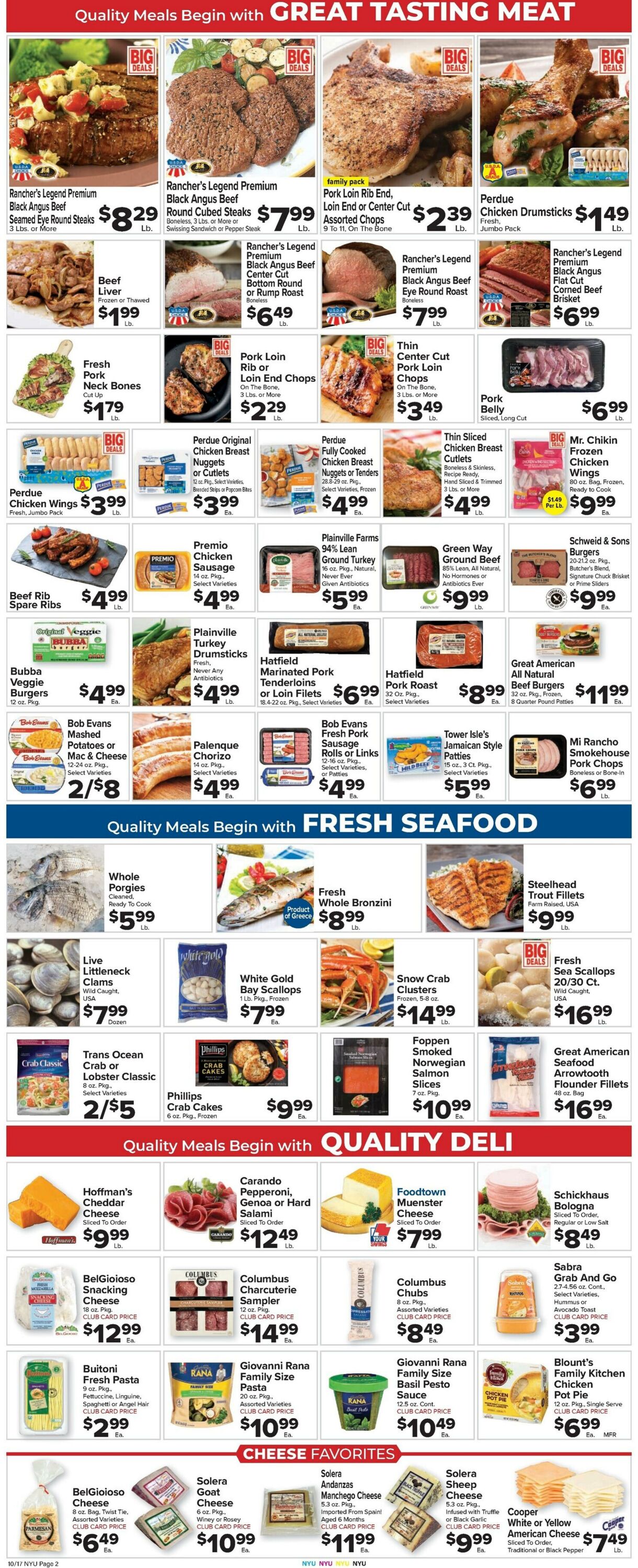 Weekly ad Food Town 10/17/2025 - 10/23/2025