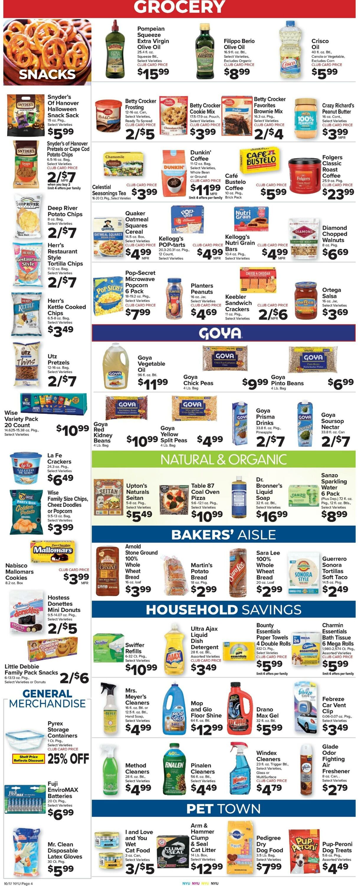 Weekly ad Food Town 10/17/2025 - 10/23/2025