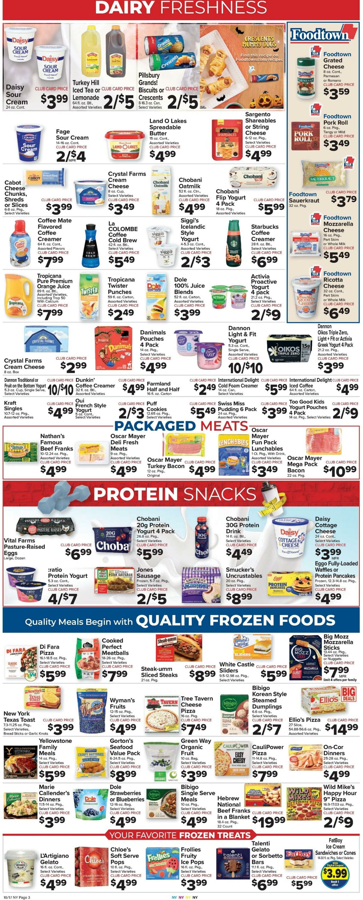Weekly ad Food Town 10/17/2025 - 10/23/2025