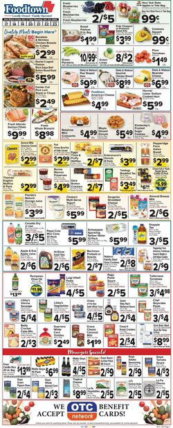 Weekly ad Food Town 10/31/2025 - 11/06/2025