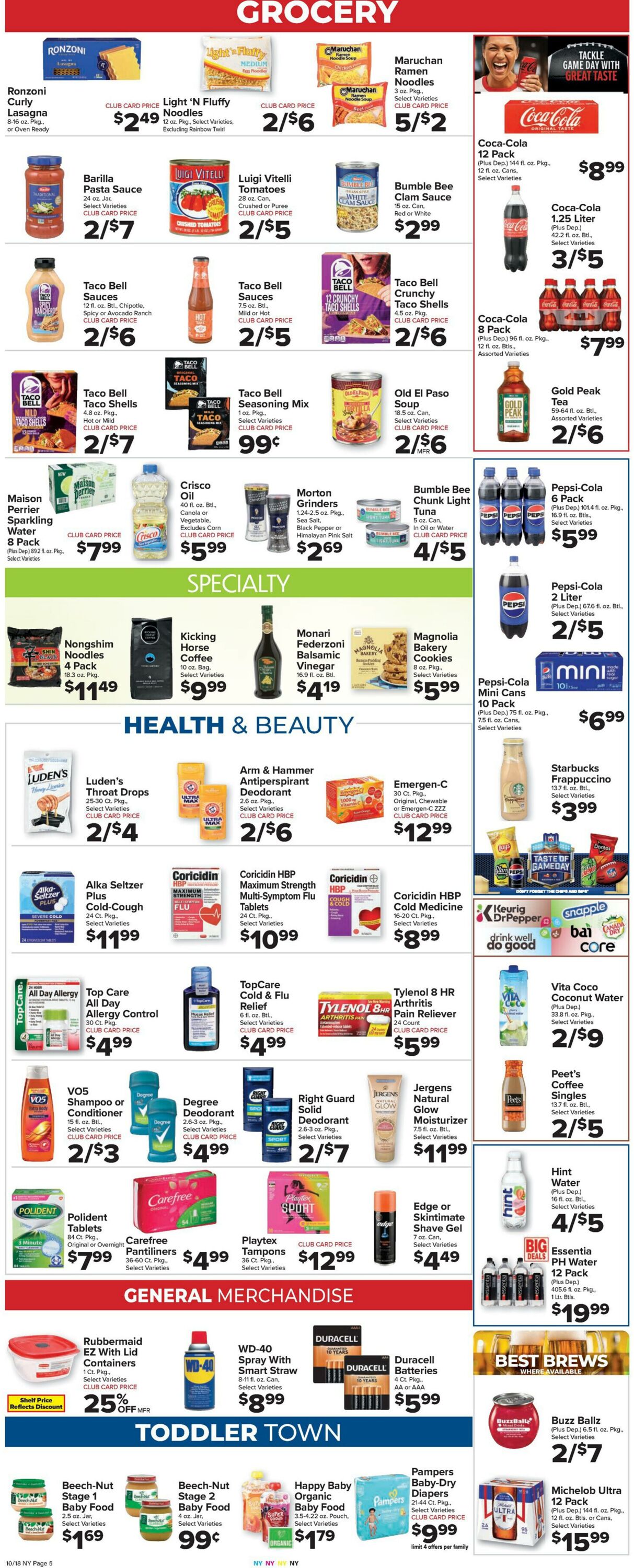 Weekly ad Food Town 10/18/2024 - 10/24/2024