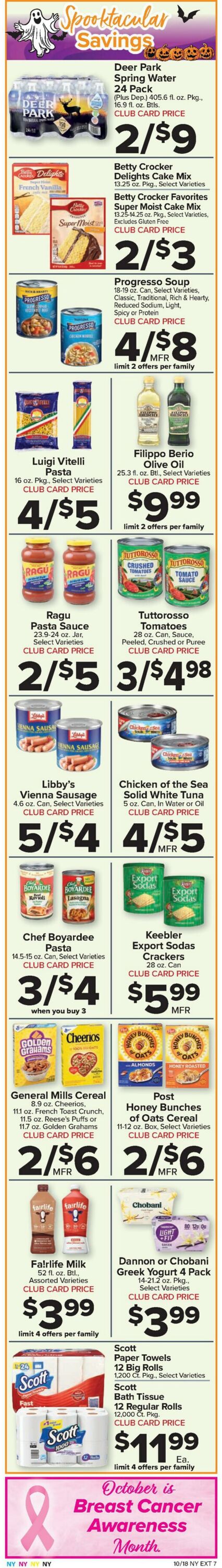 Weekly ad Food Town 10/18/2024 - 10/24/2024