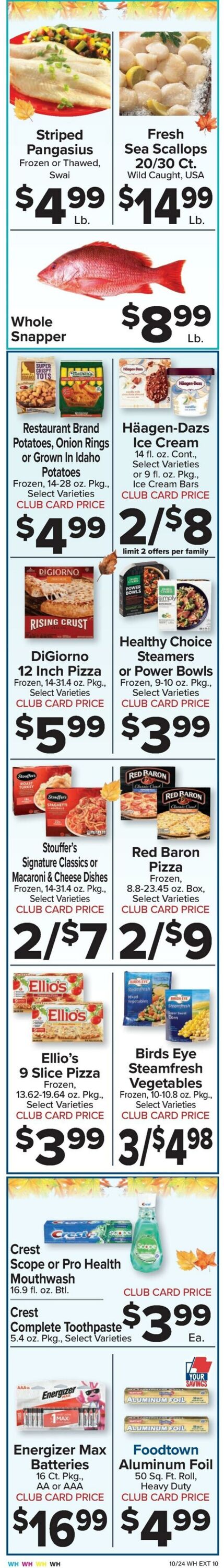 Weekly ad Food Town 10/24/2025 - 10/30/2025
