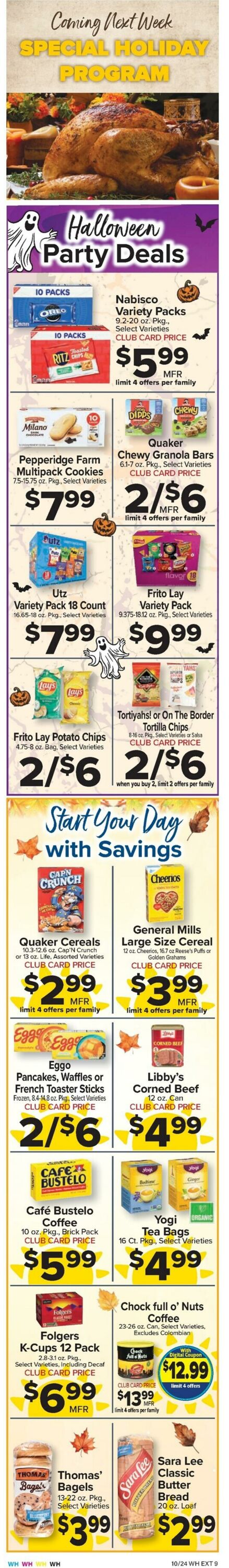 Weekly ad Food Town 10/24/2025 - 10/30/2025