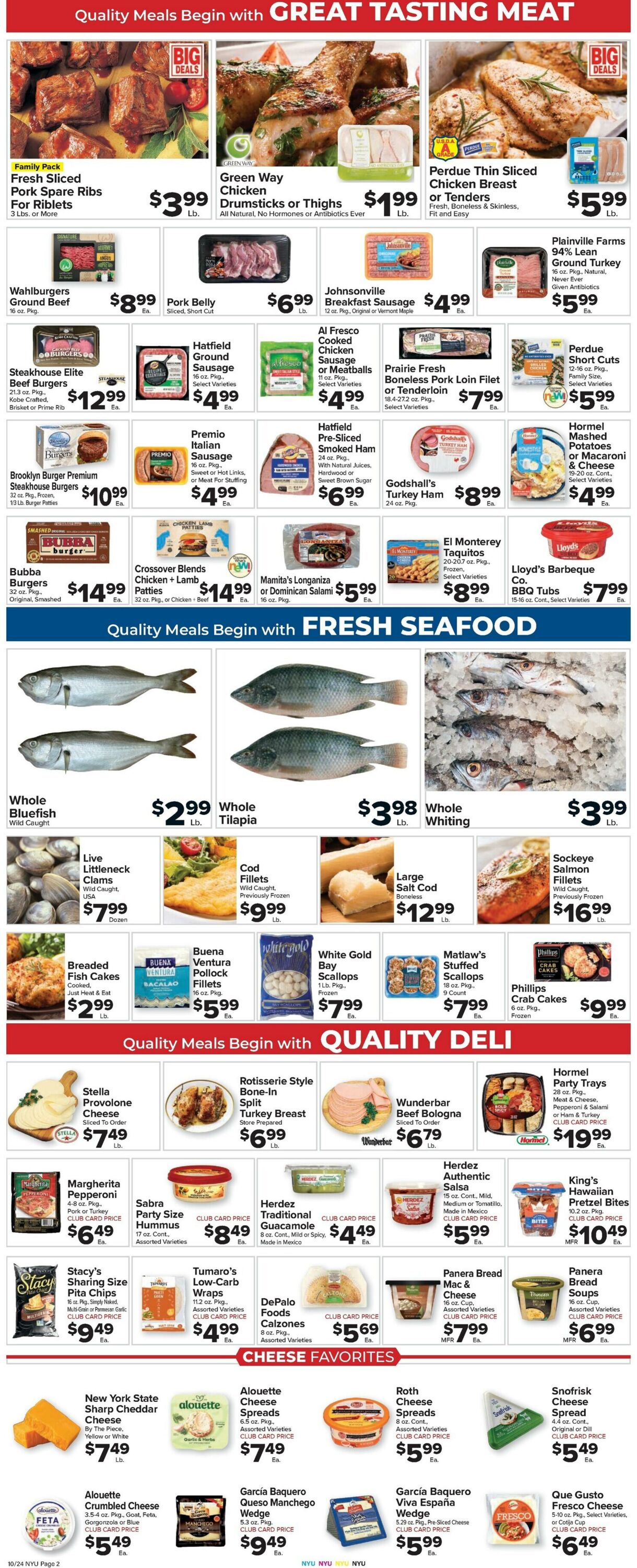 Weekly ad Food Town 10/24/2025 - 10/30/2025